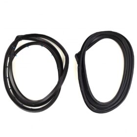 Door Rubber Weatherstrip Rear L+R Fits Toyota Corona RT60 4D Sedan 1968-70