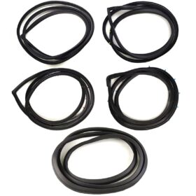 Door Rubber Seal + Trunk Lid Set 5 Fits Toyota Corona RT100 4D Sedan 1973-79