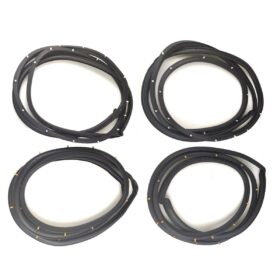 Door Rubber Seal Set 4 Fits Toyota Corolla AE80 AE82 EE80 4D Sedan 1983-87