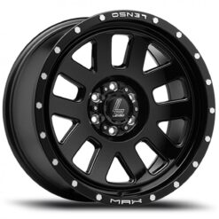 Lenso Wheels Series MAX Model MAX-7 Rim 18x9 Inch PCD 6X114.3 ET 20 Color BKD