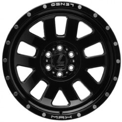 Alternative view of Lenso Wheels Series MAX Model MAX-7 Rim 18x9 Inch PCD 6X114.3 ET 20 Color BKD