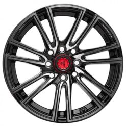 Alternative view of Lenso Wheels Series SAMURAI Model RYU Rim 15x7 Inch PCD 4X100/4X114.3 ET 35 Color BKFW